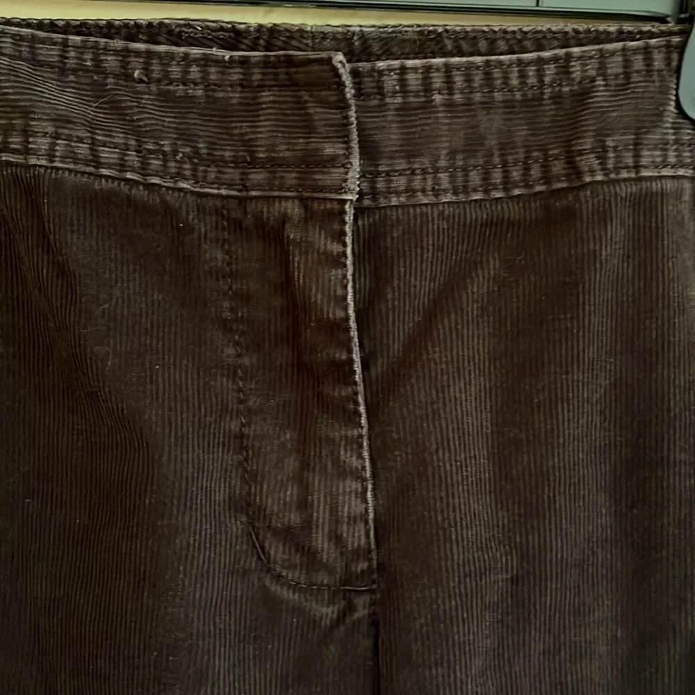 J.Crew | Vintage city fit corduroy pants | Espresso | Size 12